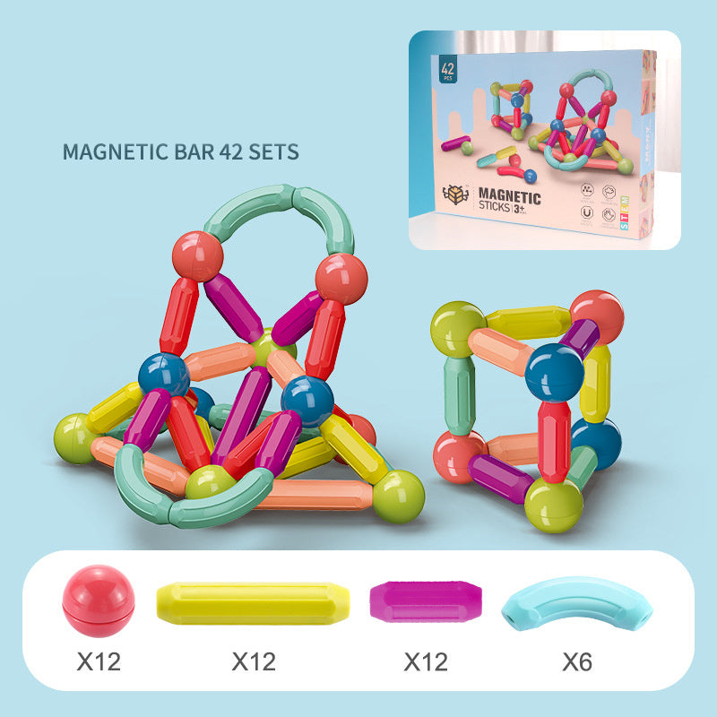 Baby Toys Magnetic Stick Building Blocks Game Magnets Children Set Kids Magnets For Children Magnetic Toy Bricks